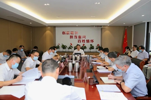 省建設廳黨組（擴大）會學習貫徹習近平總書記在中央財經(jīng)委第十次會議上關于扎實推動共同富裕的重要講話精神